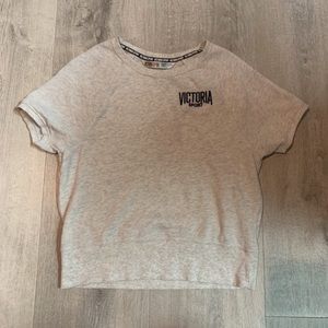 Victoria Secret Sport Workout Shirt Gray